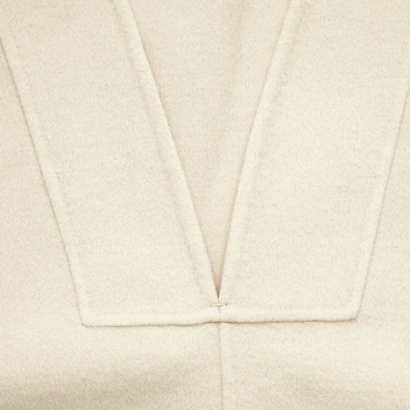 COS Oversized V-Neck Beige/Cream Sleeveless Wool Vest - Picture 7 of 12